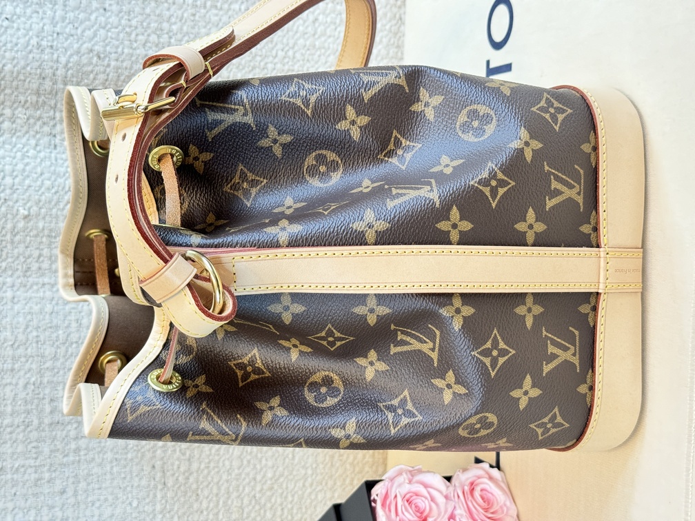 100 Original Louis Vuitton Petit Noe Monogram M40818